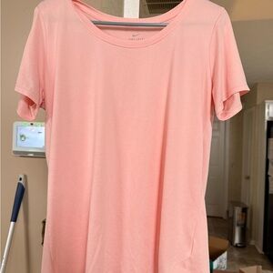 Nike Women's Light Pink Short Sleeve Tee